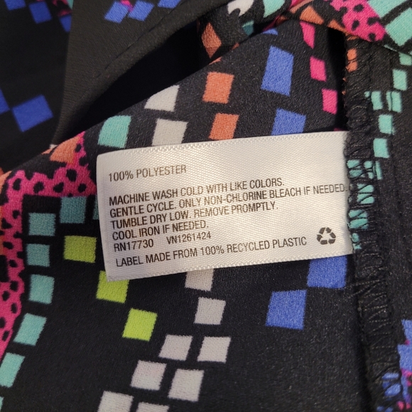 Xhilaration Multicolor Mixed print Dress - Picture 8 of 8